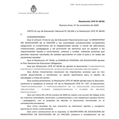 Resol. 88 09 y-anexo