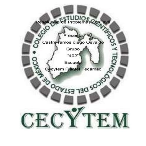 Resolución de problemas con java