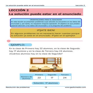 Resolución de problemas matemáticos...