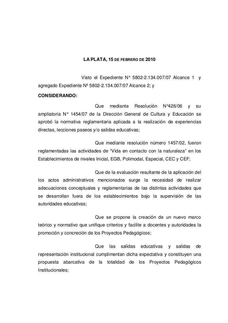 Resolucion 498 10 salidas educativas y de representación 