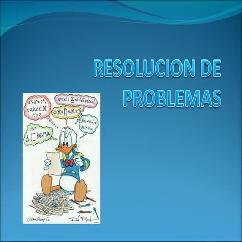 Resolucion de problemas