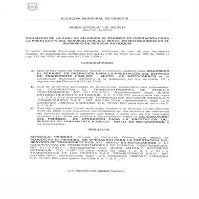 Resolución 040 corantioquia | PDF