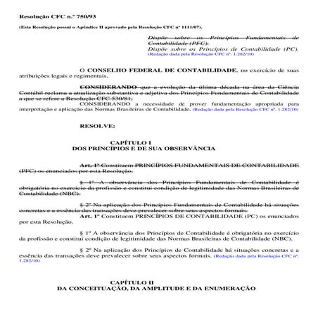 Resolução cfc nº 750_93