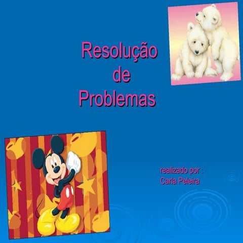 Resolução de problemas
