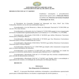 Resolução nº 160 2012 - 13-07- educ...
