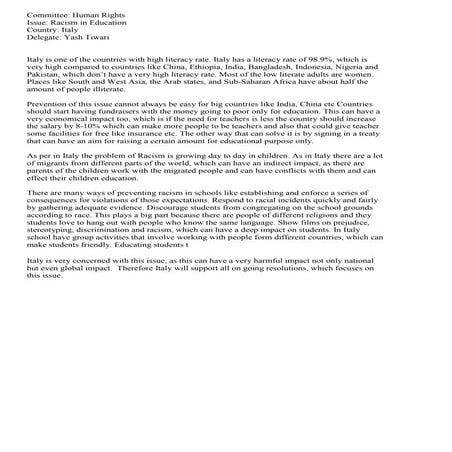 Resolution Brainstorms