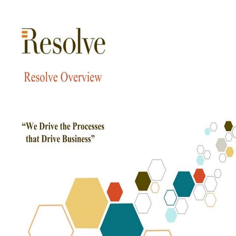 Resolve Overview