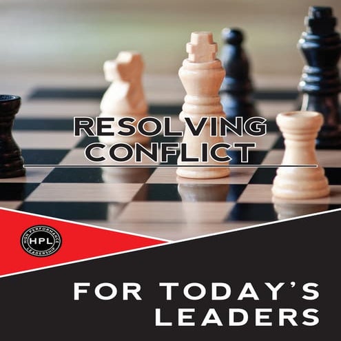 Resolving conflict