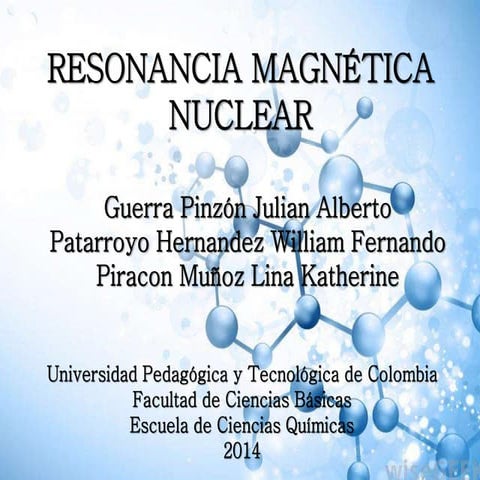 Resonancia magnética nuclear