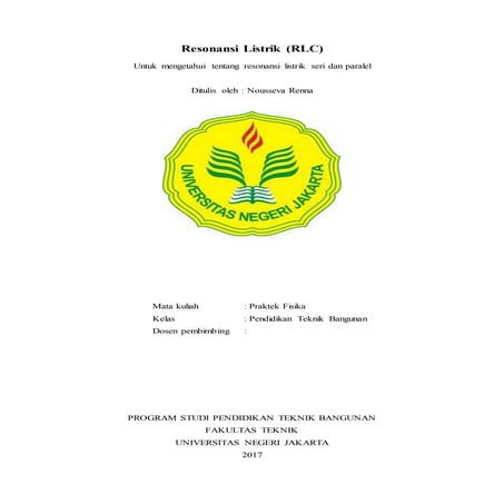 Resonansi listrik (rlc)