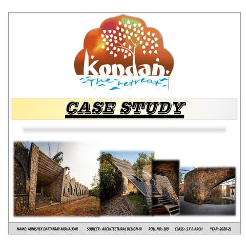 Kondan Retreat Resort Pune case study 