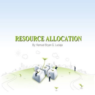 Resource allocation