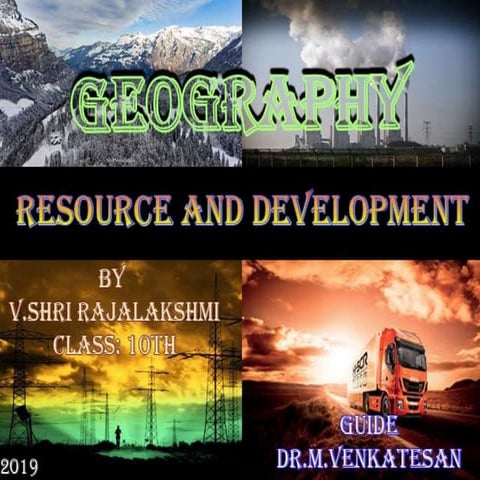 Resource and development | PPTX