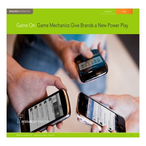 Game On: Gaming Mechanics 