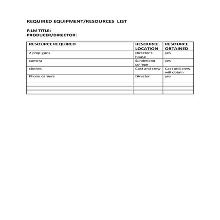 Unit 19 scriptwriting learning aim a | DOCX