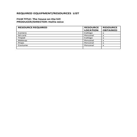 Scriptwriting assignment | DOCX