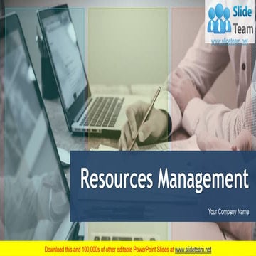 Resource Management PowerPoint Presentation Slides | PDF