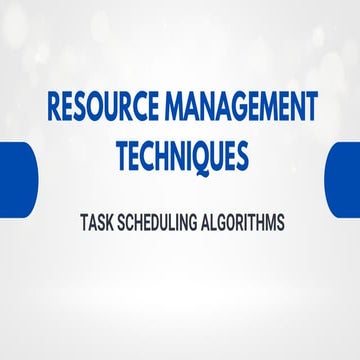 Resource management techniques in mobile computing | PDF