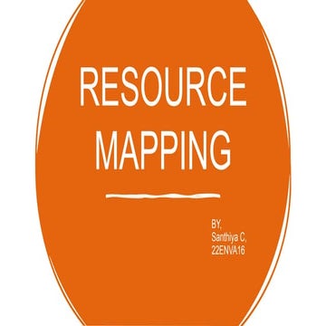 Resource mapping in geographic information system | PPTX | Geography ...