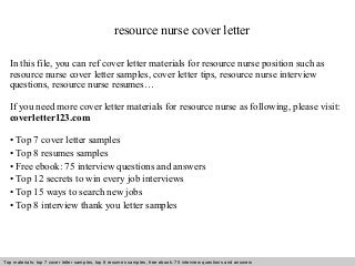 example of job cover letter