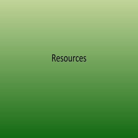 Resources