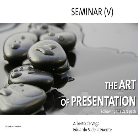 The Art of Presentation V. Following the ZEN path. RESOURCES
