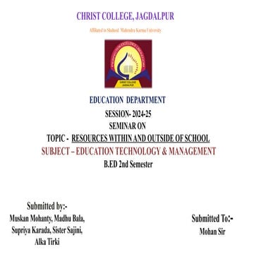 RESOURCES et MAIN.pptx RESOURCES RESOURCES