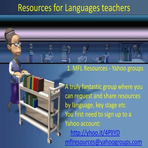 Resources for languages teachers