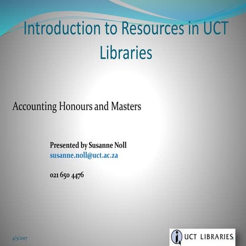 Resources in uct libraries masters_acc_willows_2017