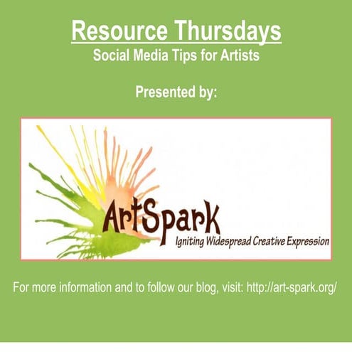 Resource Thursdays