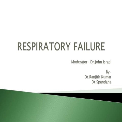 Respiratory failure