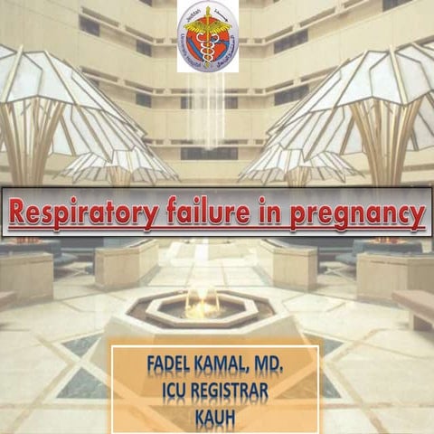 Resp. failure in pregnancy