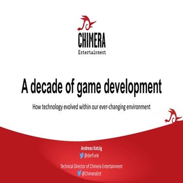 Respawn 2015: Chimera Entertainment - A decade of game development