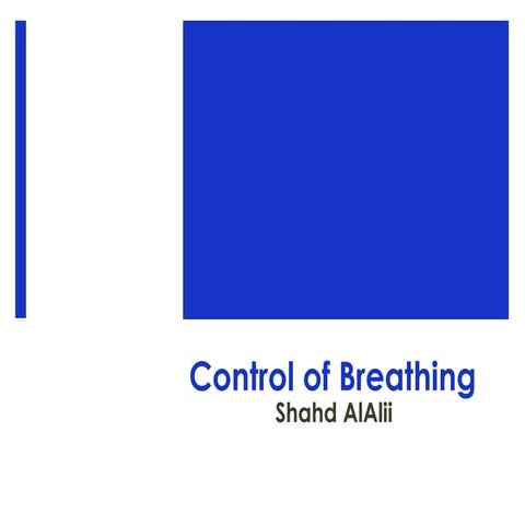 Regulation of Respiration