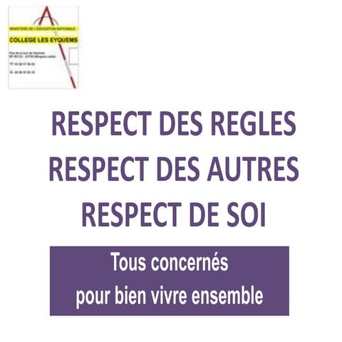 Respect%20 des%20regles | PPTX