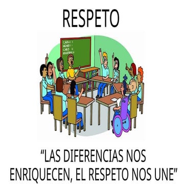 Respeto a la diferencia | PPTX