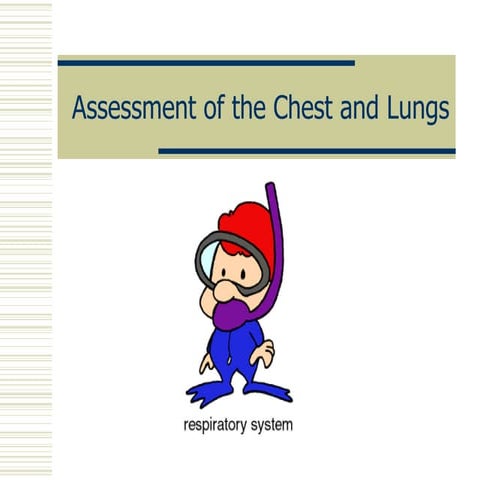 Respiratory assessment