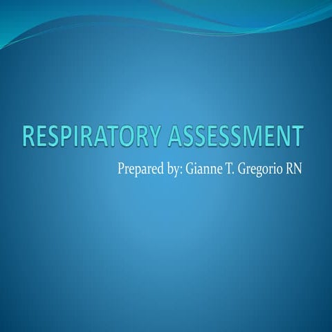 Respiratory Assessment
