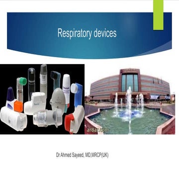Respiratory  devices 4 december 2018(21 nov)