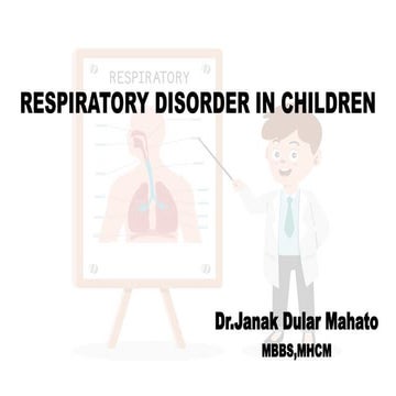 Acute respiratory infections in children | PPTX