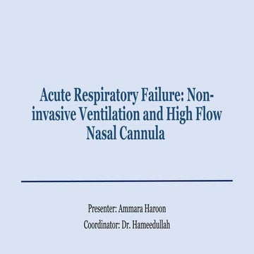 HACORE SCORE SYSTEM IN PATIENTS WITH COPD EXCERBATION SUSPESTING NIV ...