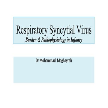 Respiratory Syncytial Virus (RSV) | PPT