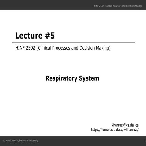 Respiratory System