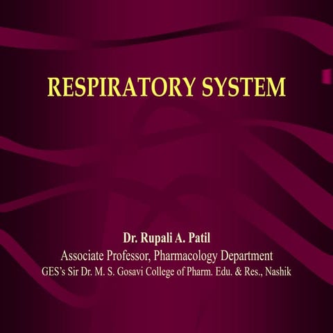 Respiratory system