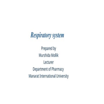 Respiratory System -Basic anatomical and physiological approaches .pptx