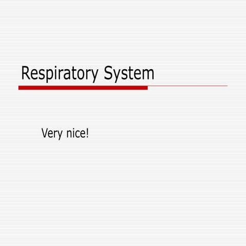 Respiratory system[1]