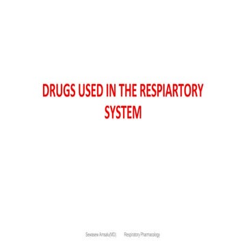 Respiratory System Pharmacology.pptx