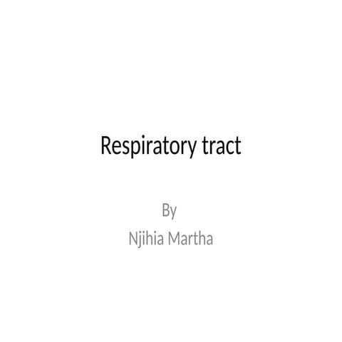 Respiratory tract (brief overview) .pptx