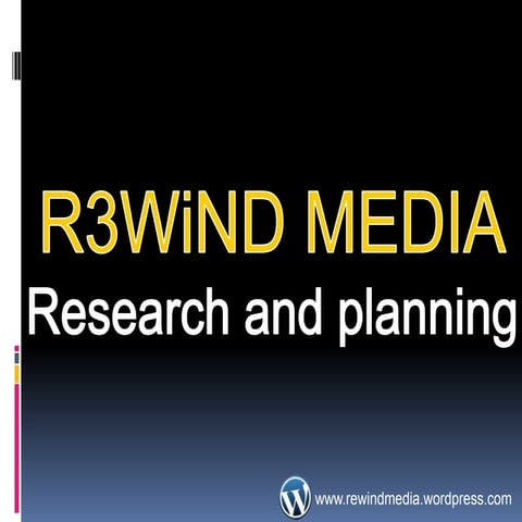 Thriller Opening - Research and Planning