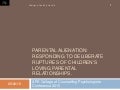 Responding to parental alienation for practitioners